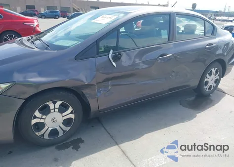 2014 Honda Civic Hybrid from USA, damaged, VIN 19XFB4F24EE201757